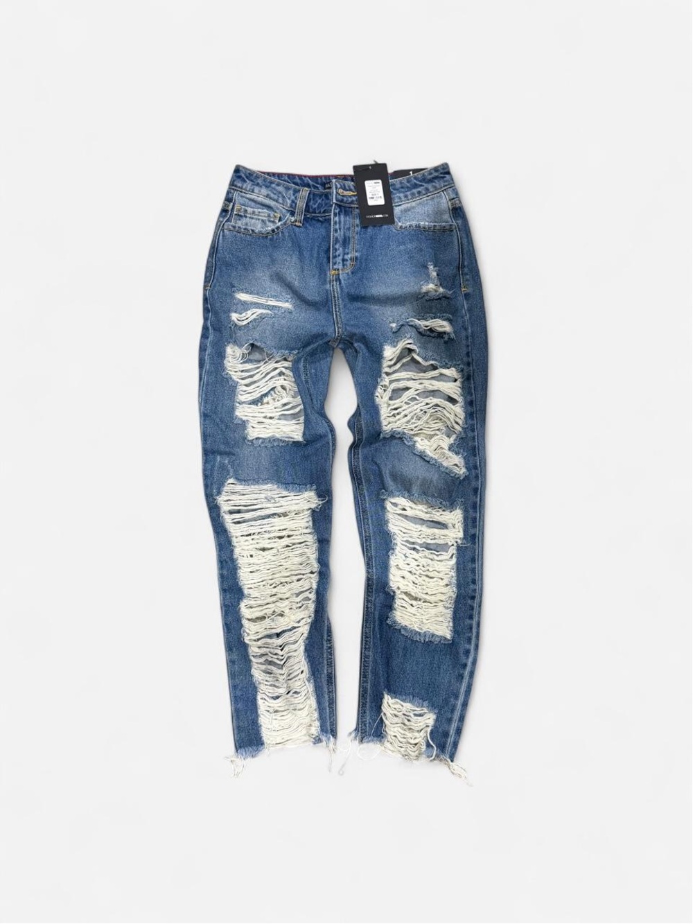 NWT Distressed Ripped Jeans - Front and Back - Picture 3 of 5